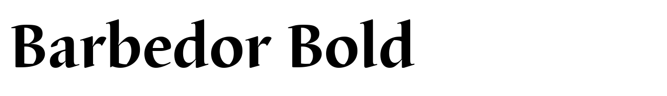 Barbedor Bold